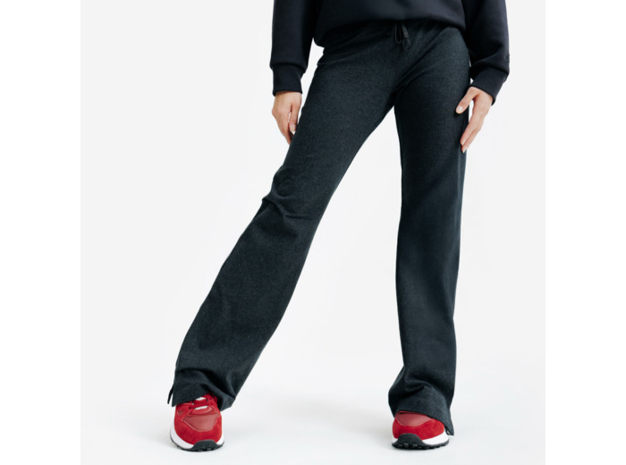 Legging évasé femme, Elementals, gris