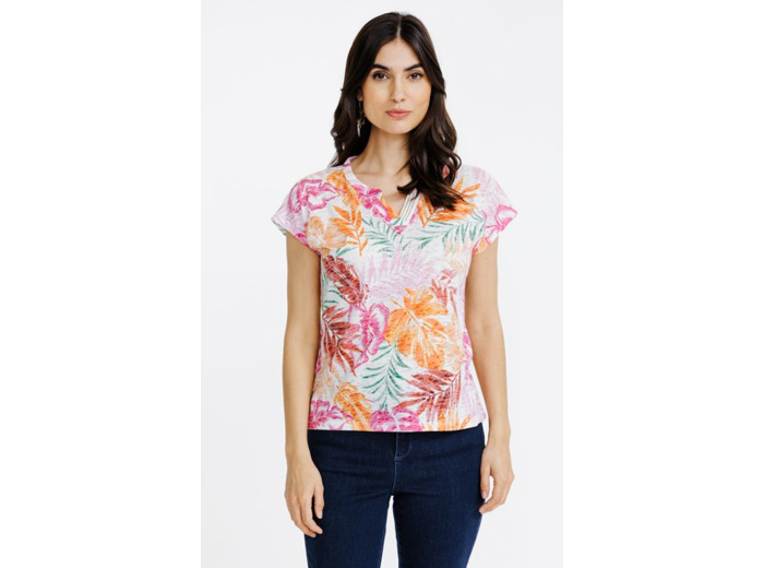 Tee-shirt imprimé manches courtes