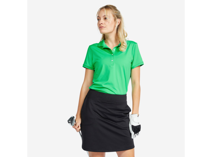 Polo golf manches courtes Femme - WW500 vert