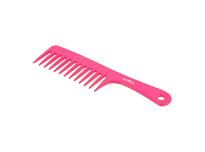 Peigne rateau dents larges Fuschia