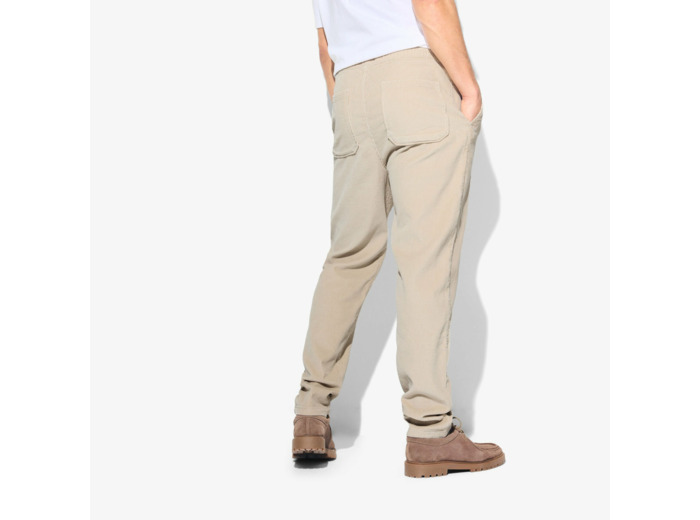 Pantalon en velours - Ecru