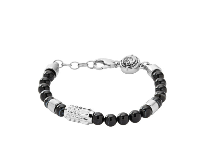 Bracelet Homme Structured studs Noir
