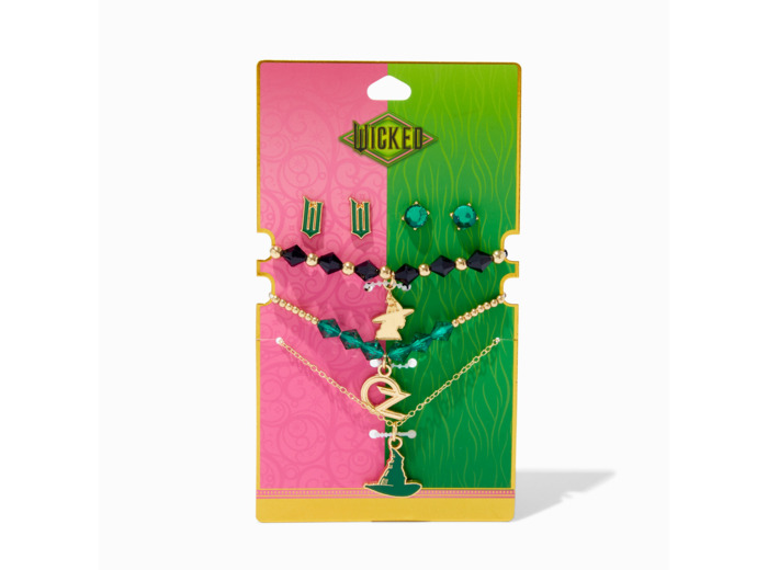 Parure de bijoux verts en exclusivité chez Claire’s Wicked™ - Lot de 5