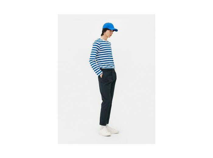 Pantalon chino stretch coupe slim