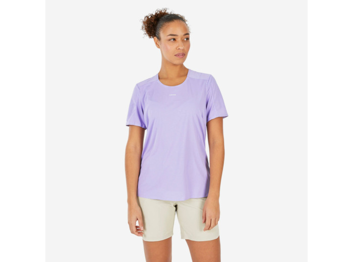 T-shirt de randonnée manches courtes - MH500 - femme