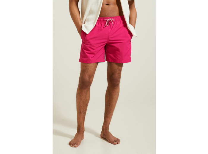 Maillot de bain uni - Rose