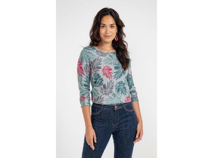 T-Shirt Manches Longues Col Rond