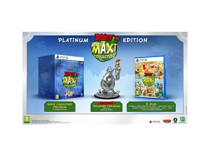 Asterix Maxi Collection Platinum Edition (inclus L'integral Des Jeux + Figurine