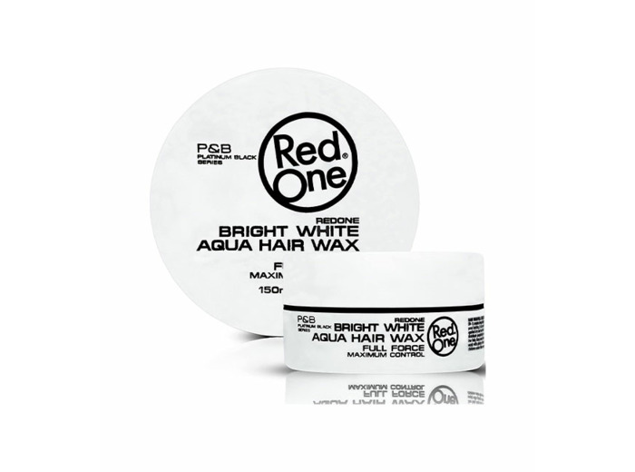RED ONE Bright white Aqua Hair Wax
