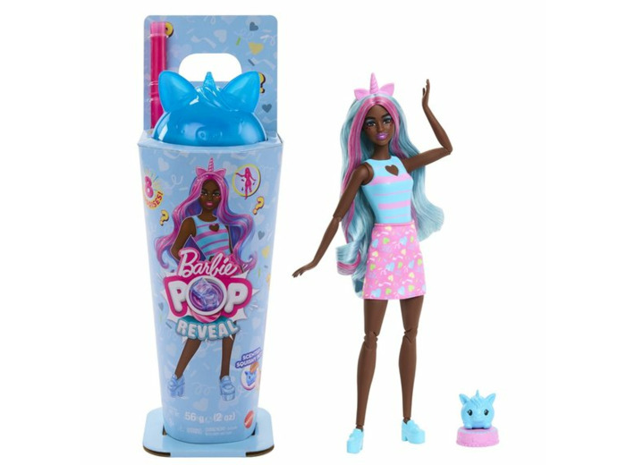 BARBIE POP REVEAL LICORNE BLEUE