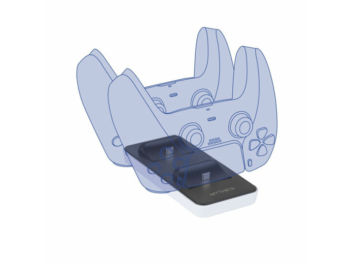 Double Station De Charge Pour Manettes Ps5 - Mythics