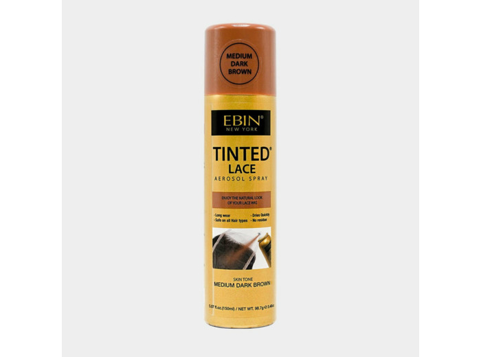 Tinted Lace Aerosol Spray 150ml - Medium Dark Brown