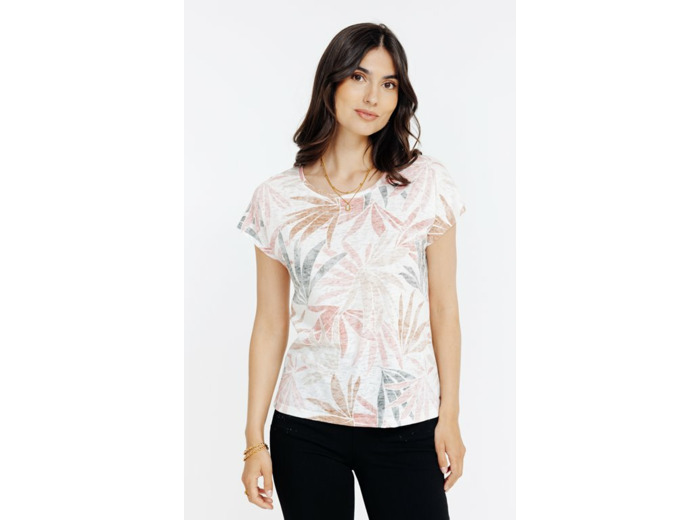 Tee-shirt imprimé manches courtes