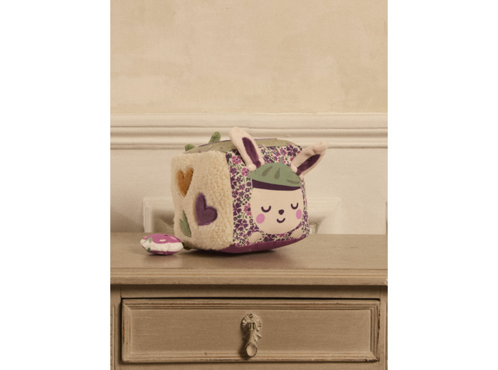 Cube d'activités en multi matière violet