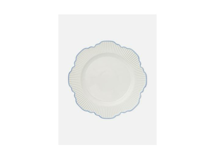 Assiette effet coquillage