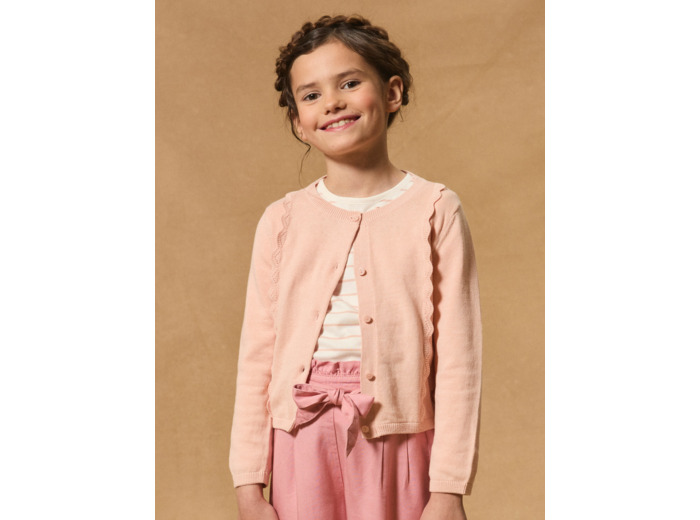 Gilet rose