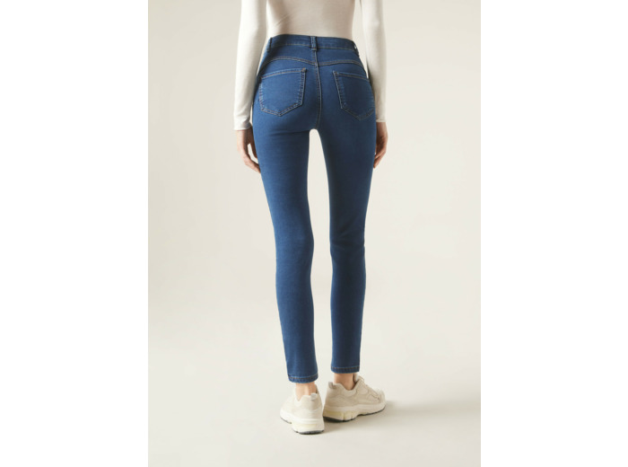 Jeans push-up skinny taille haute Soft Touch