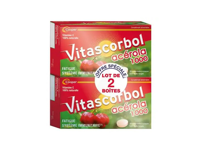 Vitascorbolacerola Comprimés 2b/30
