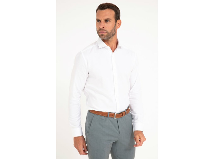 Chemise Ville Microdot Ajustée