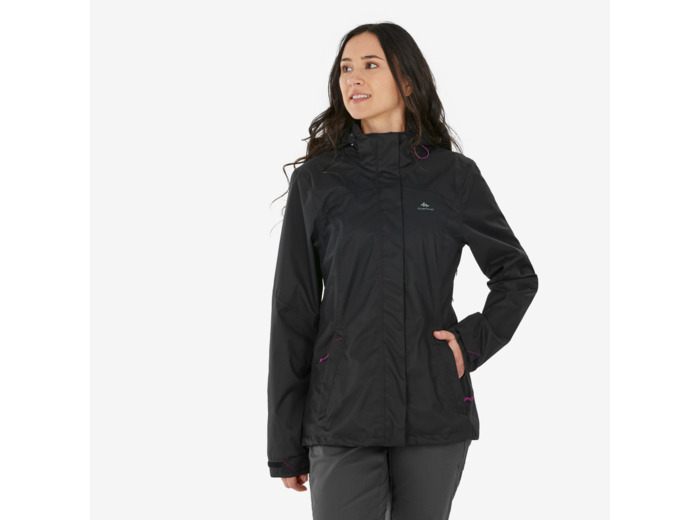 Veste imperméable de randonnée montagne - MH100 - Femme