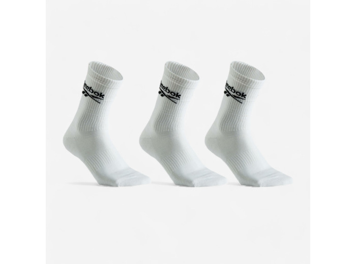 Chaussettes Reebok coton hautes - lot de 3