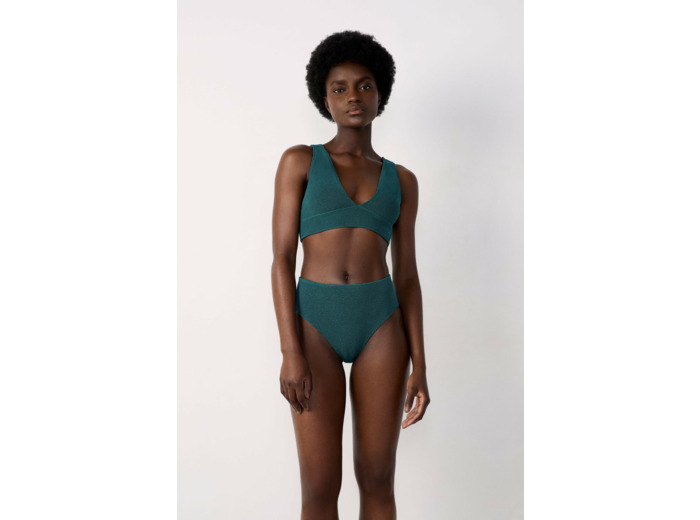 Triangle haut de maillot en matière extensible