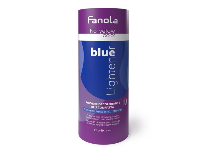 Poudre décolorante bleue compacte