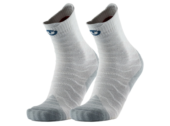 Chaussette de randonnée pour femme, anti-ampoules - Trekking Temperate Crew Lady