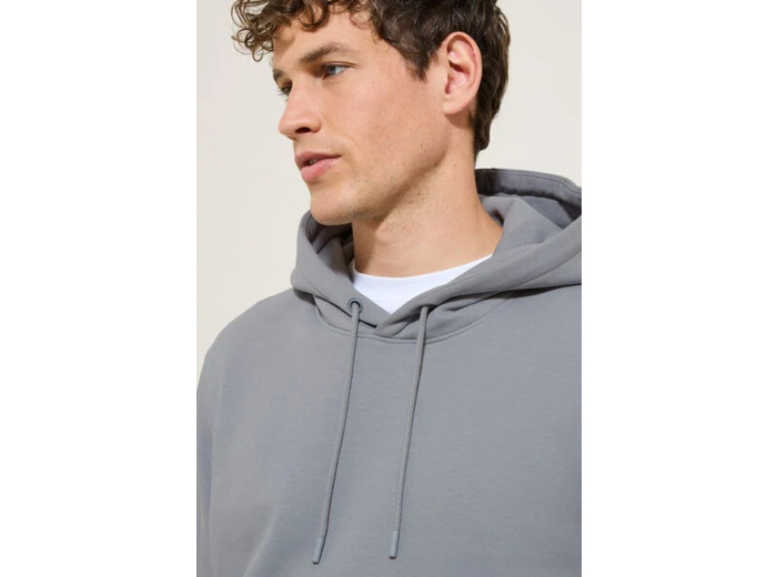 Sweat à capuche uni - Gris foncé