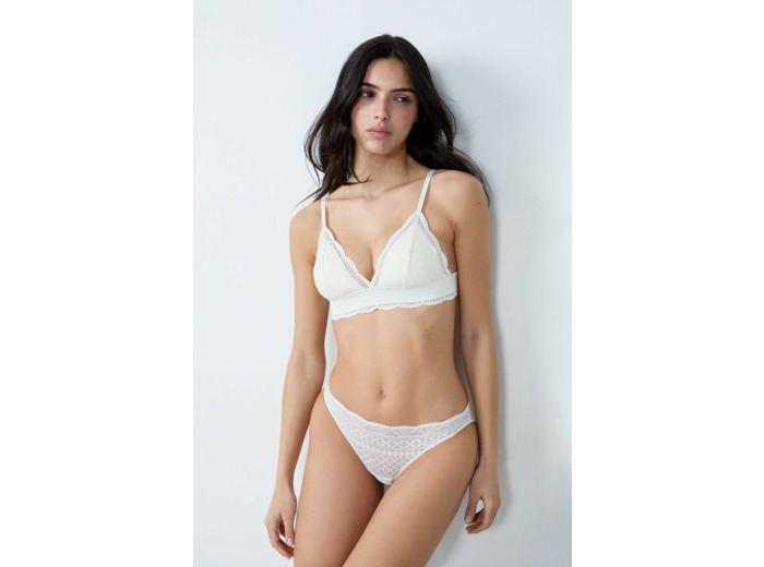 Soutien-gorge N.8 - Le triangle sans armatures
