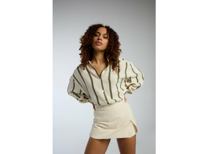 Blouse en mousseline