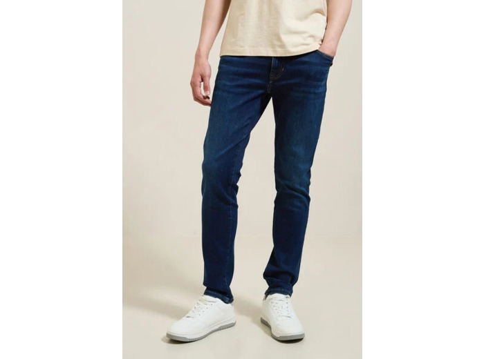 Jean slim urbanflex 4 longueurs - Bleu