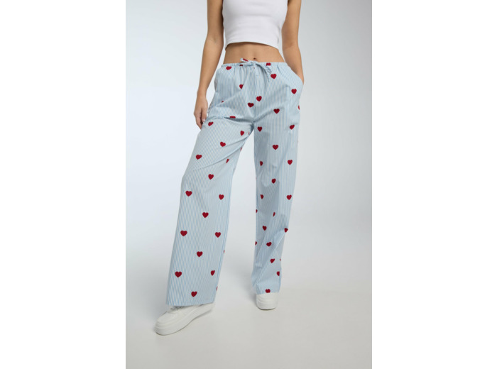 pantalon à imprimé