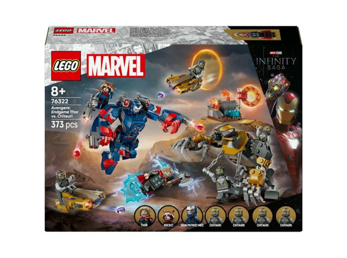 AVENGERS : ENDGAME THOR CONTRE CHITAURI LEGO® MARVEL SUPER HEROES™ 76322