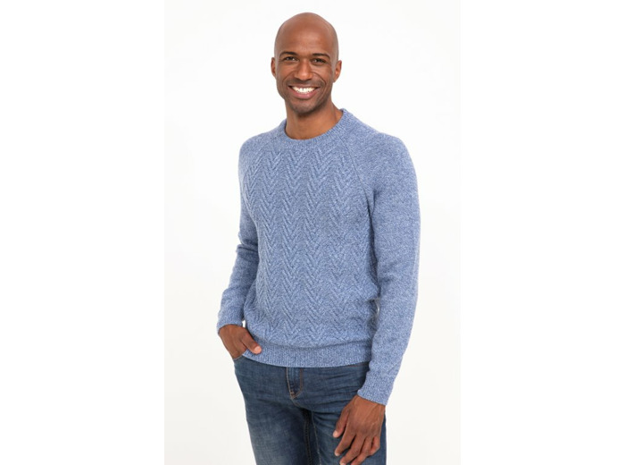 Pull Col Rond Torsadé