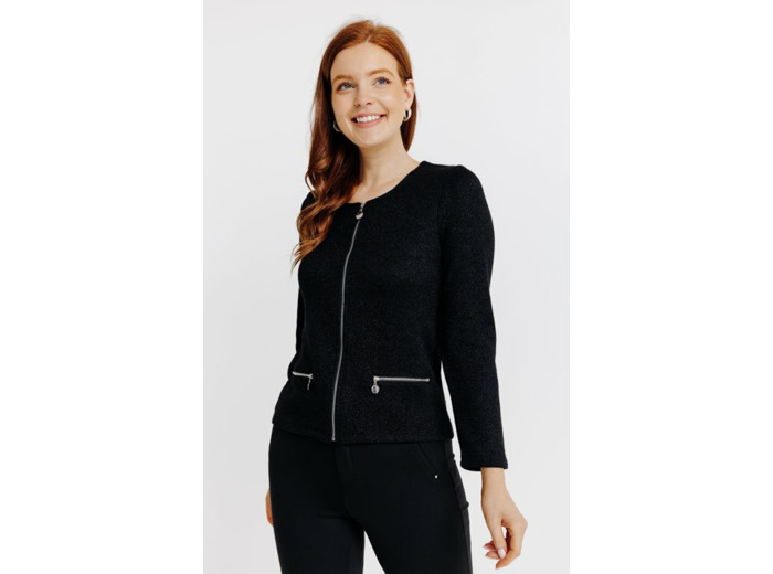 Cardigan Zippé