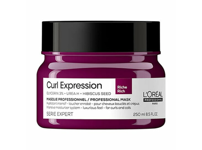 Masque riche hydratant intensif pour cheveux crépus Curl Expression 250ml