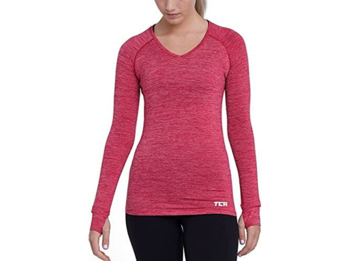 Haut Manches Longues Col V pour Femmes