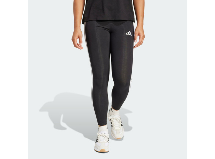 Legging en coton pour femme, noir