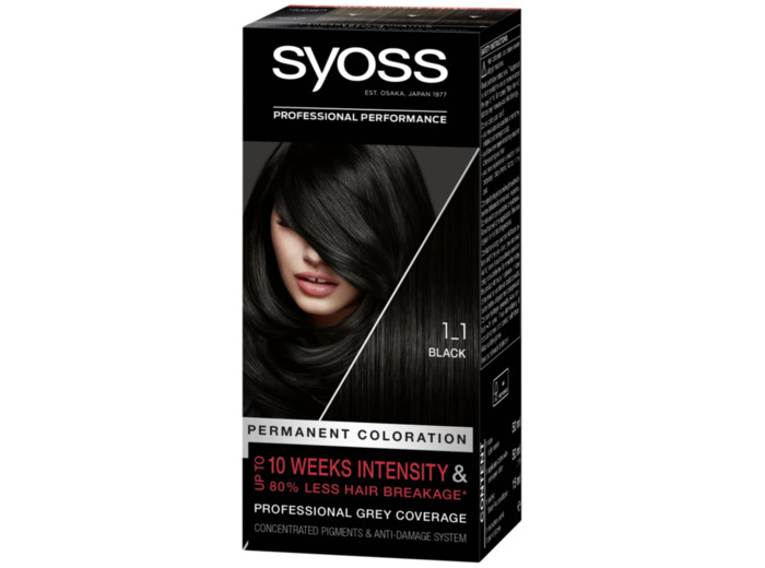 SYOSS COLOR 1-1 BLACK