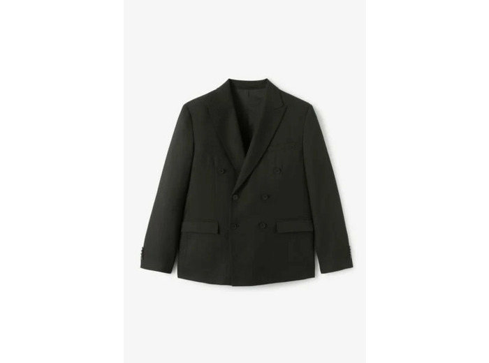 Veste de costume croisée confort - Noir