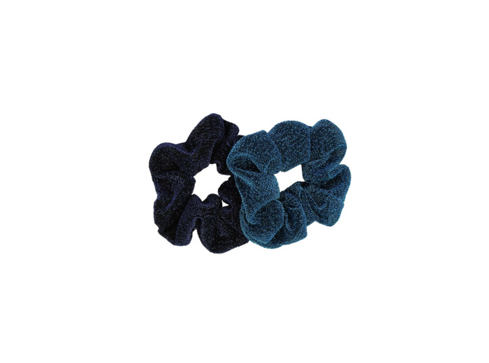 Set de 2 Chouchous Glitter Bleu...