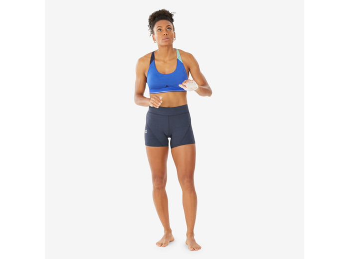SHORT D'ESCALADE STRETCH - EDGE GRIS FEMME