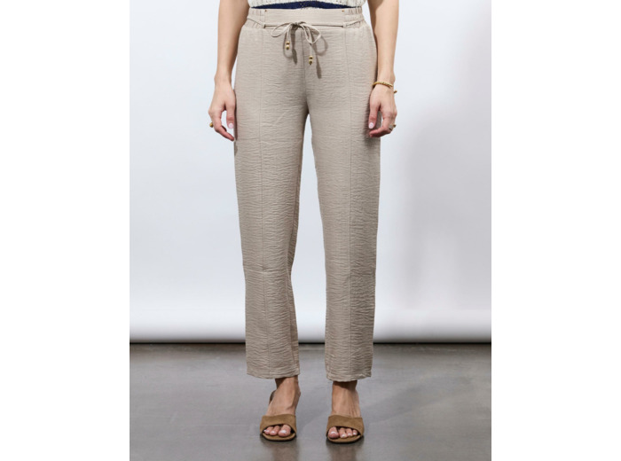 Joggpant 7/8 uni BEIGE Femme