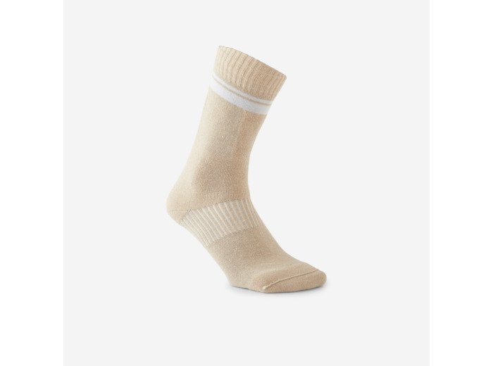 Chaussettes roller adulte 100 beiges