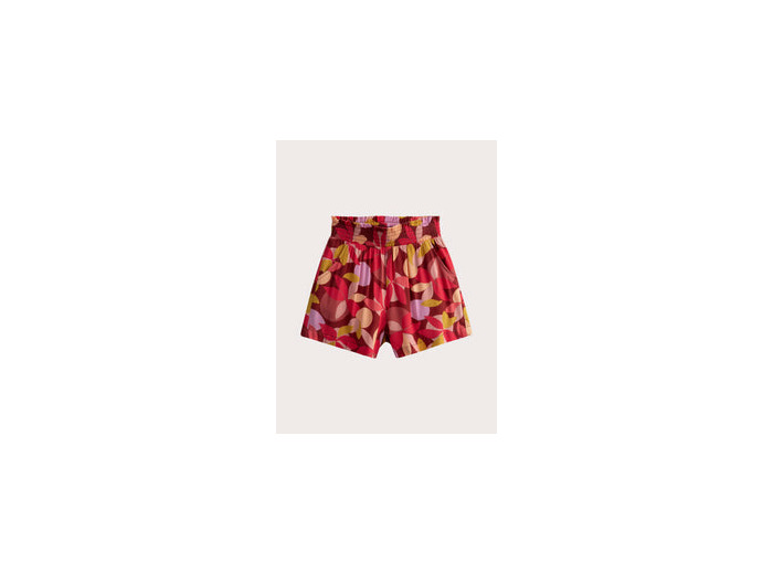 Short fluide imprimé floral