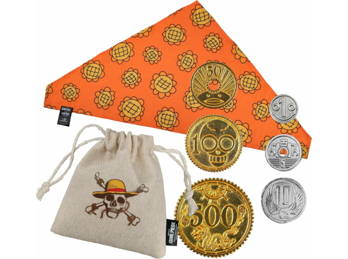 Ensemble bandana Nami et pièces de monnaie Berry