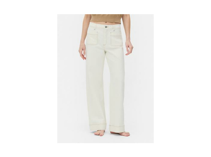 Jean à taille mi-haute et poche The Edit