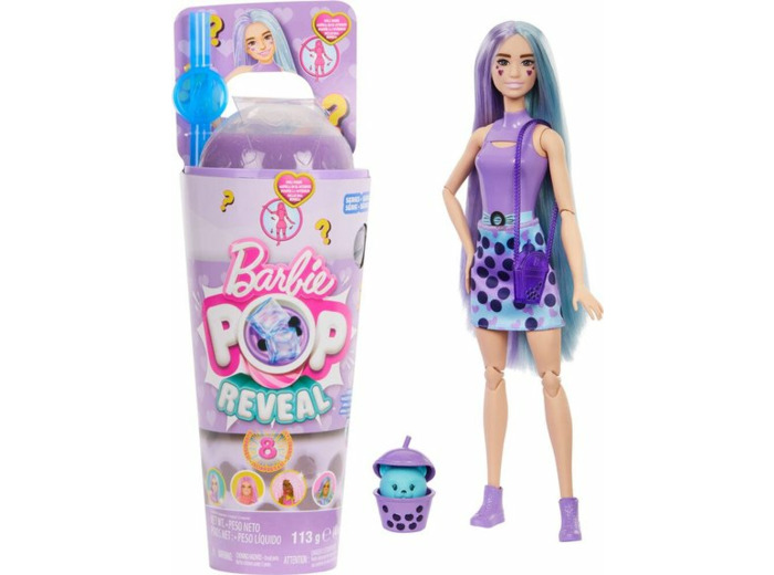BARBIE POP REVEAL BUBBLE LAIT