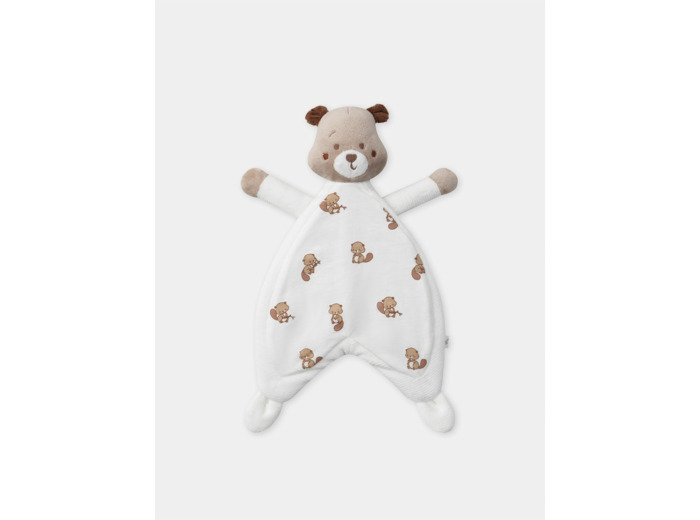 Doudou de naissance castor
